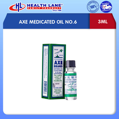 AXE MEDICATED OIL NO.6 3ML